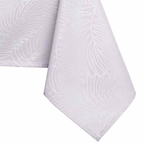 AmeliaHome Obrus plamoodporny owal 140x450 Liliowy