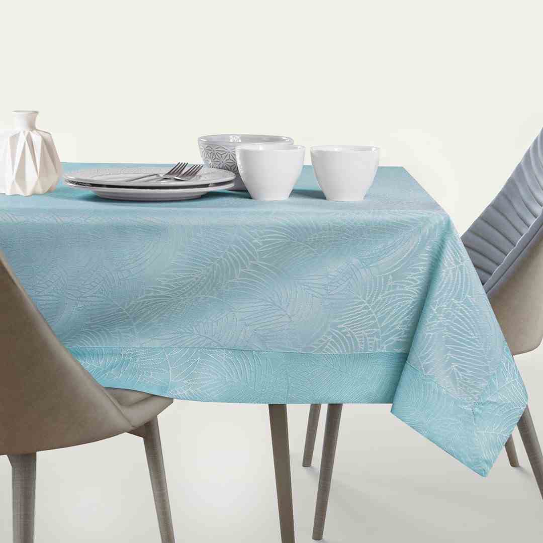 AmeliaHome Obrus plamoodporny prostokąt 155x400 Niebieski - obrazek 3