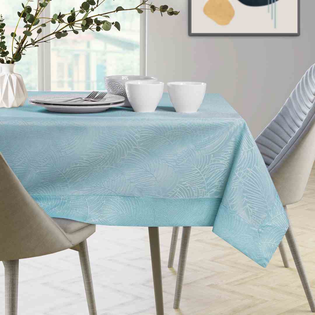 AmeliaHome Obrus plamoodporny prostokąt 155x400 Niebieski - obrazek 5